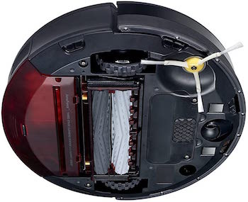El Roomba 980 incluye dos cepillos centrales motorizados